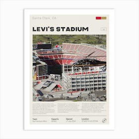 San Francisco - Levi'S Stadium 1 Art Print