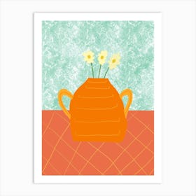 Still life vase Poster