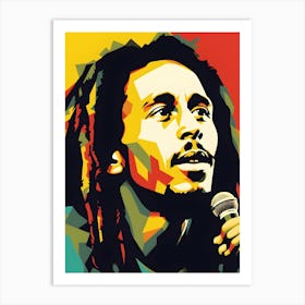 Bob Marley Art Print