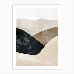 Cradle Of Stillness Minimalist Style Art Print