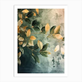 Eucalyptus Leaves 10 Art Print