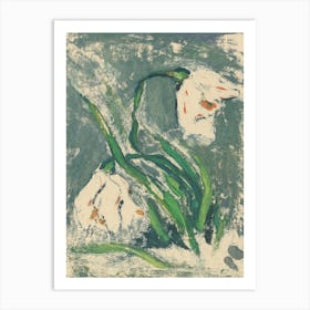 Snowdrops Art Print