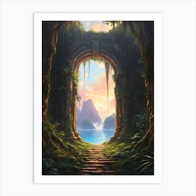 Archway Art Print