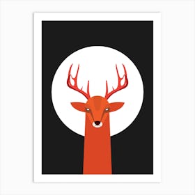 Ohh Deer Art Print