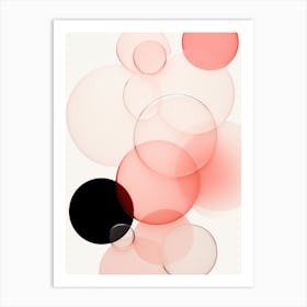 Abstract Circles 23 Art Print