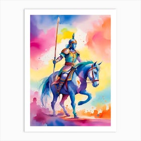 Lord Krishna Art Print