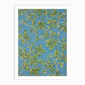 Paradise Tree tree Vintage Botanical Art Print