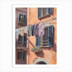 Laundry Poems 7 Art Print