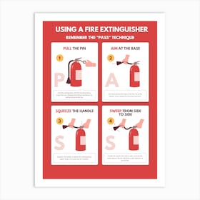 Fire Extinguisher Art Print