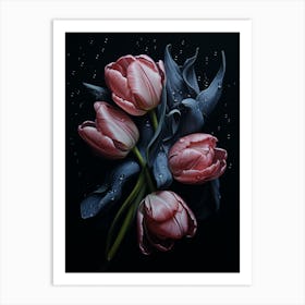 Red Tulips 2 Art Print