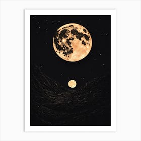 Full Moon 1 Art Print