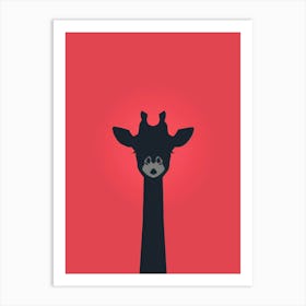 Giraffe 83 Art Print