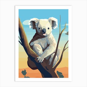 Koala in Australia Art Print