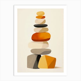 Stack Of Stones 2 Art Print