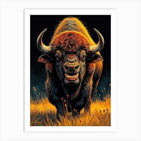 Wild Animal Creative Portrait 36 Art Print