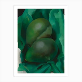 Georgia O'Keeffe - Alligator Pears, 1923 Art Print