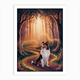 Fairy Dog Art Print