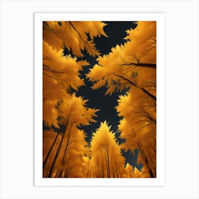 Autumn Trees 7 Art Print