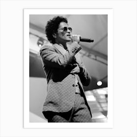 Bruno Mars Music Art Print