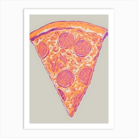 Slice Of Pizza 1 Art Print