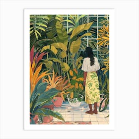 In The Garden Bellingrath Gardens 1 Art Print