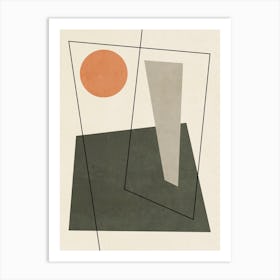 Minimal Art - VN05 Art Print