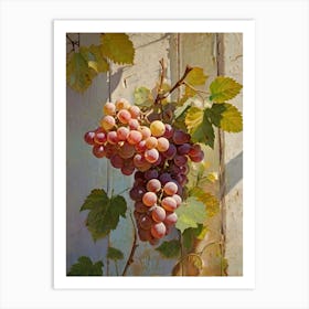 Grapes On The Vine Art Print