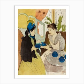 Afternoon Tea Party (1890–1891), Mary Cassatt Art Print