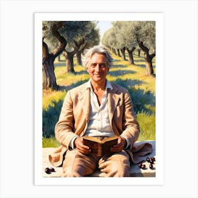 Olive Trees Art Print