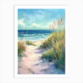 Path To The Beach 1 Art Print