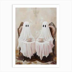 Ghosts At Tea Art Print