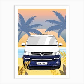 Vw T4 5 4 Art Print