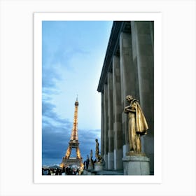 Place Du Trocadero, Paris, France Art Print