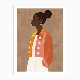 Afro-American Woman 64 Art Print