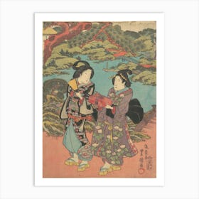 Print By Utagawa Kunisada 2 Art Print