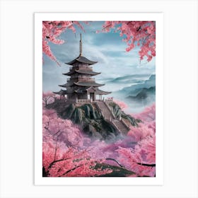 Sakura Blossoms 7 Art Print