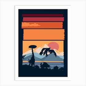 Horizon Zero Dawn 3 Art Print