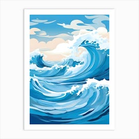 Ocean Waves 7 Art Print