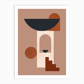 Architectural forms 6 Art Print