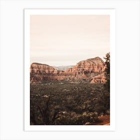 Sedona Landscape Art Print