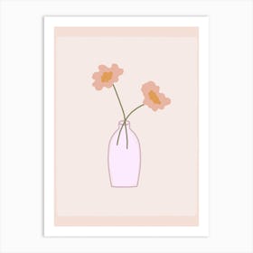 Cut Flowers Art Print
