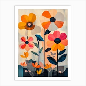 Flowers In Bloom 7 Art Print