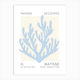 Matisse Coral Art Print