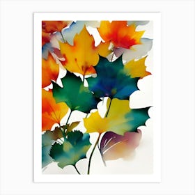 Autumn Leaves 14 Art Print