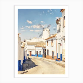 Spanish Village Art Print