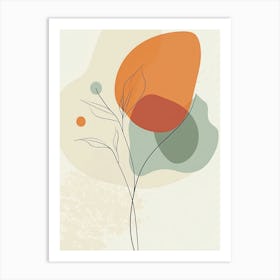 Abstract Flower 74 Art Print