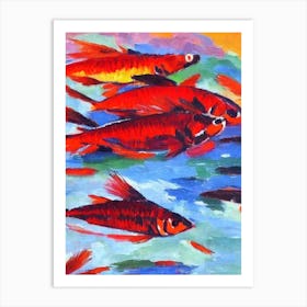 Krill II Matisse Inspired Art Print