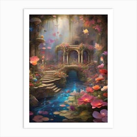 Lily Pond Art Print