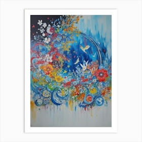 'Flora And Fauna' Art Print