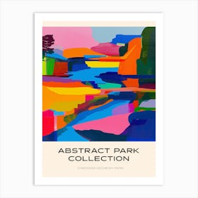 Abstract Park Collection Poster Cheonggyecheon Park Seoul 1 Art Print